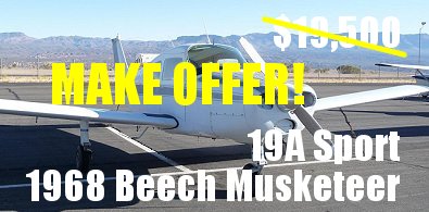 1968 Beech A19 Musketeer Sport